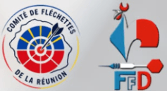 Logo du Comité de Fléchettes de La Réunion